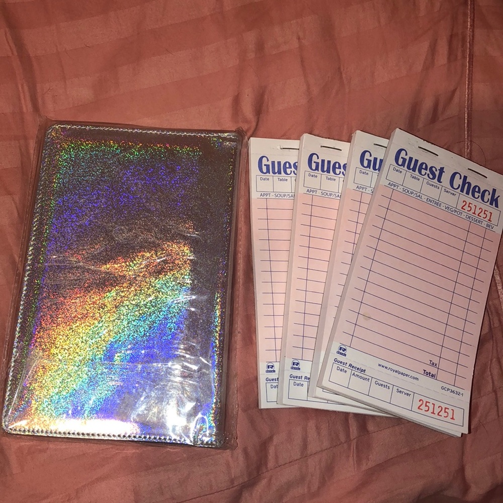 Server book and paper